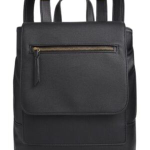 Style & Co. Black Backpack with Gold Accent